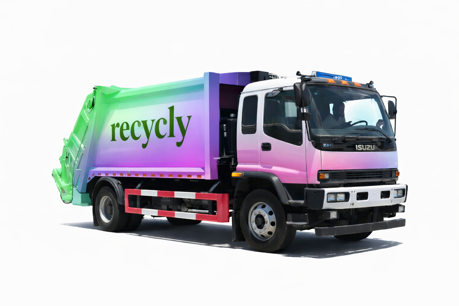 Lorry Reycle recycly
